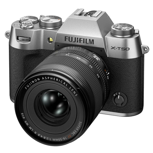 Fujifilm X-T50 Mirrorless Digital Camera - Silver