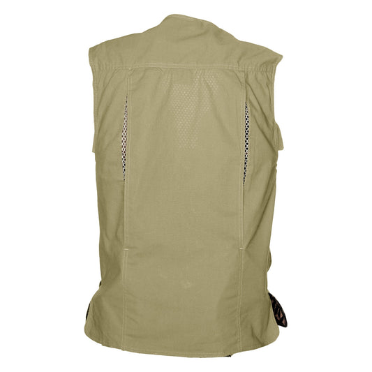 Vent Back Livingstone Vest for Women - Khaki