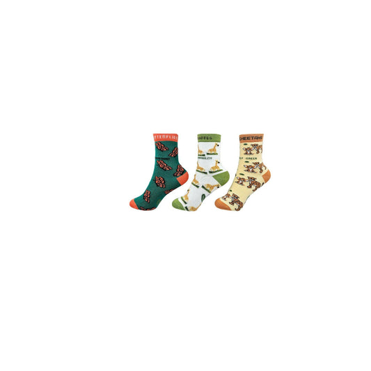 GREEN GUARDIANS ORGANIC COTTON KIDS SOCKS BUNDLE