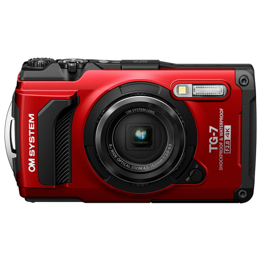OM System TG-7 12MP 4x Zoom Tough Compact Camera
