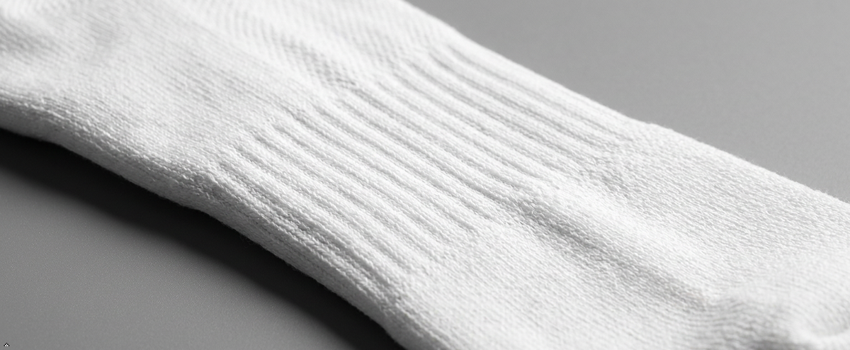 Off-White Merino Wool Hiking Socks