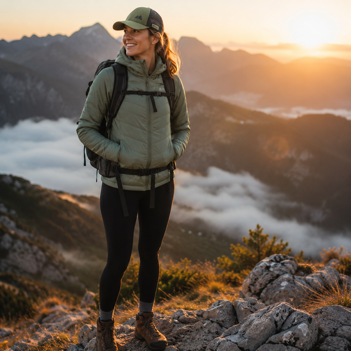 Stride Outdoors Weather-Ready Hiking Cap