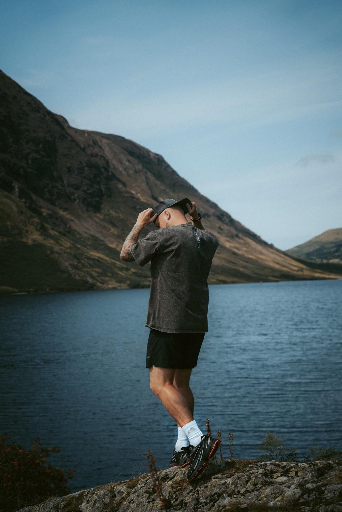 Off-White Merino Wool Hiking Socks