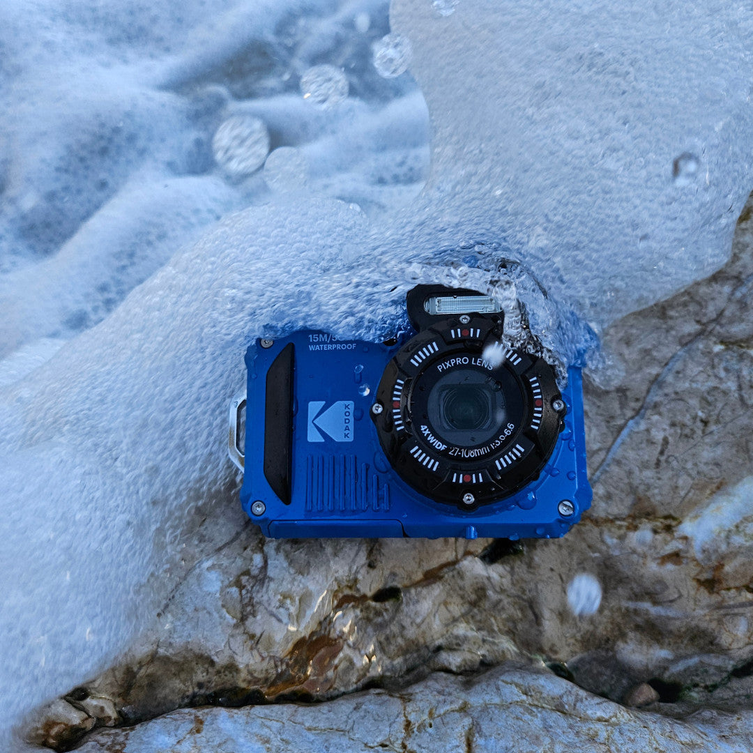 Kodak PIXPRO WPZ2 16MP 4x Zoom Tough Compact Camera - Blue