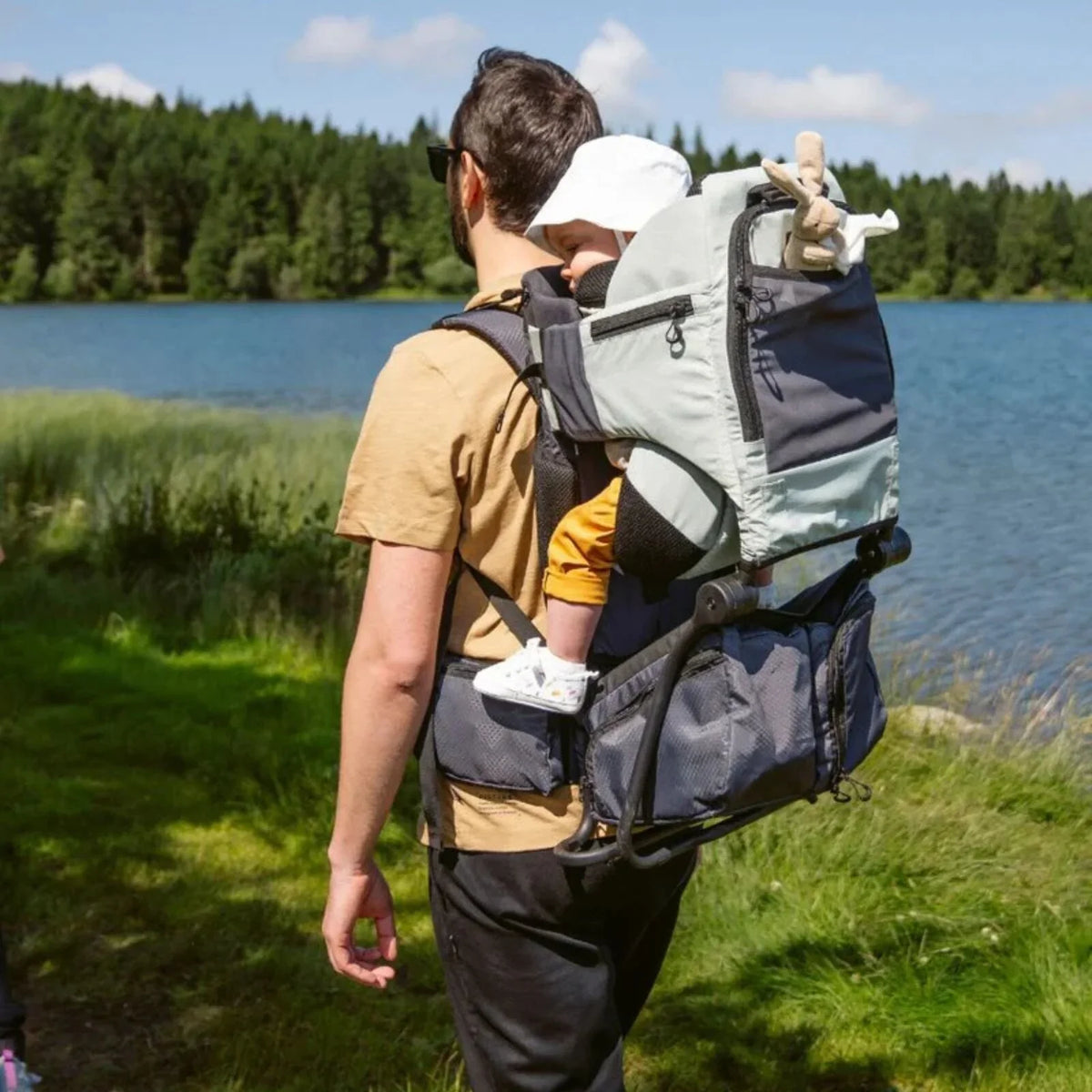Babymoov Moov & Hike Baby Carrier - Sage Green