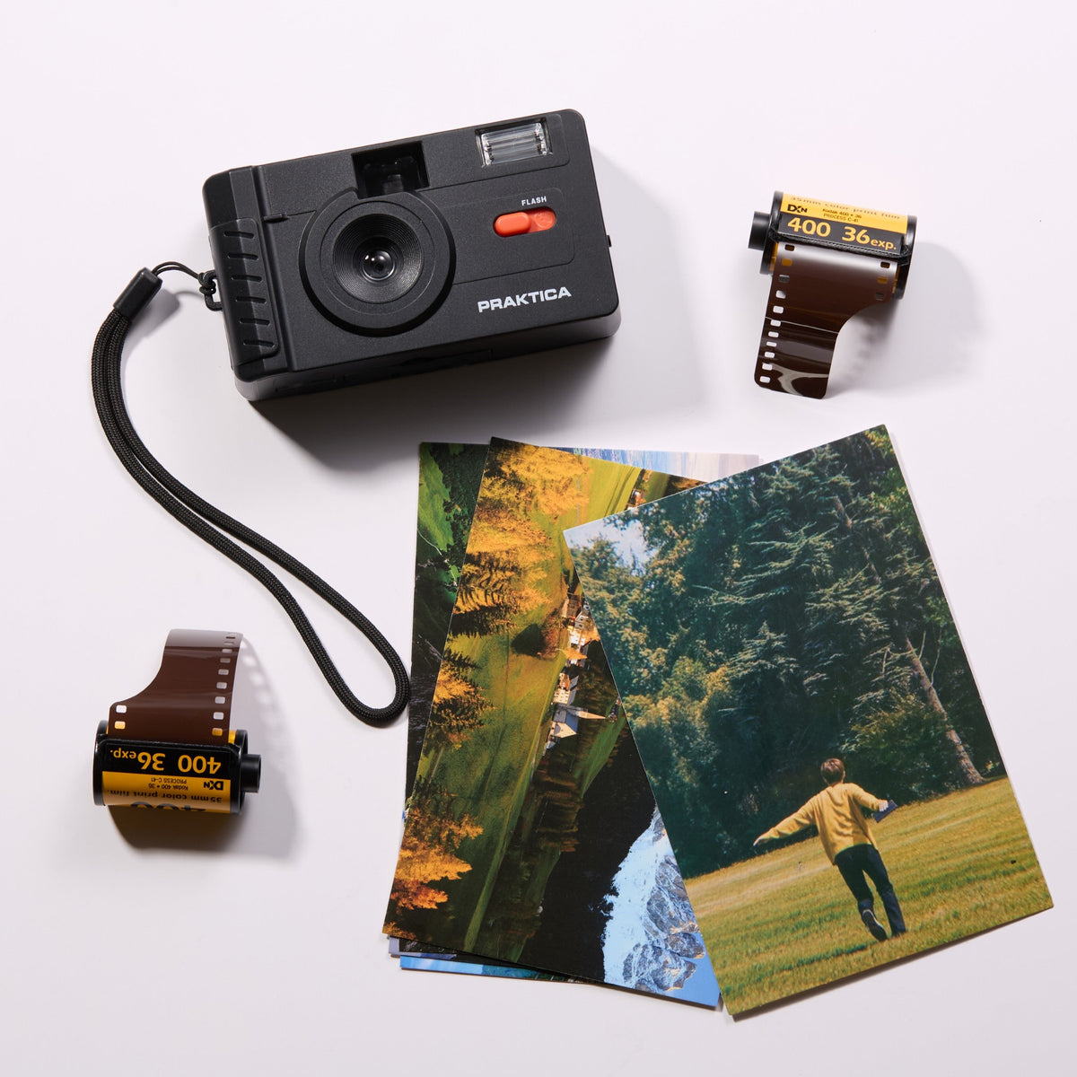 Praktica Reusable 35mm Film Camera - Black